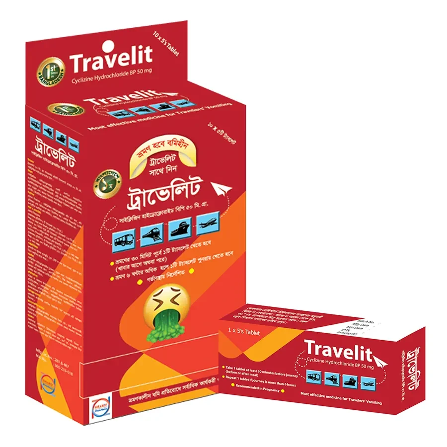 Travelit 50 mg Tablet
