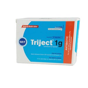 Triject 1 gm/vial IM Injection Triject 1 gm/vial IM Injection