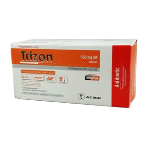 Trizon 500 mg/vial IV Injection Trizon 500 mg/vial IV Injection