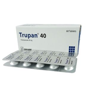 Trupan 40 mg Tablet (Enteric Coated) Trupan 40 mg Tablet (Enteric Coated)