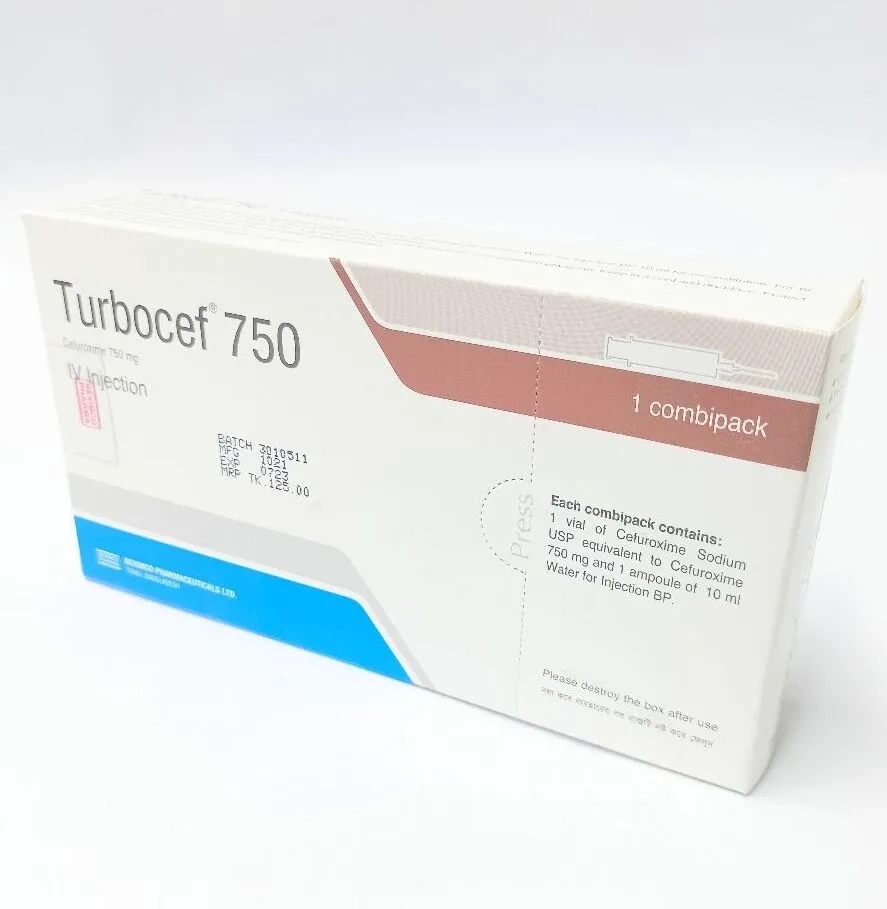 Turbocef 750 mg/vial IM/IV Injection Turbocef 750 mg/vial IM/IV Injection
