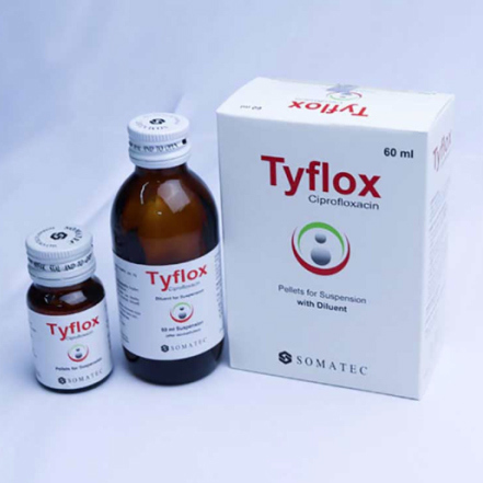 Tyflox 250 mg/5 ml Powder for Suspension Tyflox 250 mg/5 ml Powder for Suspension