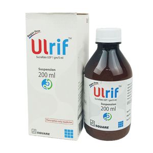 Ulrif 1 gm/5 ml Oral Suspension