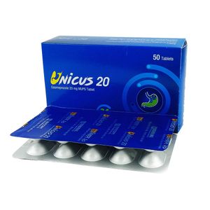Unicus 20 mg MUPS Tablet Unicus 20 mg MUPS Tablet