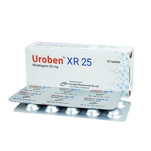 Uroben XR 25 mg Tablet (Extended Release)