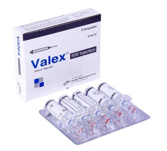 Valex 500 mg/5 ml IV Injection