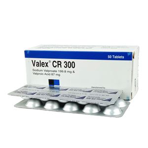 Valex CR 300 mg Tablet (Controlled Release) Valex CR 300 mg Tablet (Controlled Release)