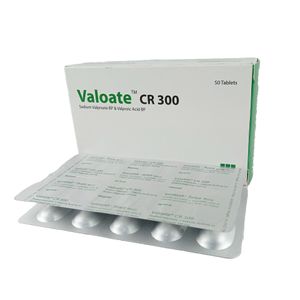 Valoate CR 300 mg Tablet (Controlled Release) Valoate CR 300 mg Tablet (Controlled Release)