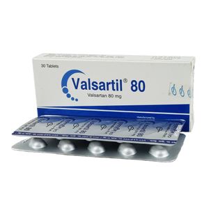 Valsartil 80 mg Tablet Valsartil 80 mg Tablet