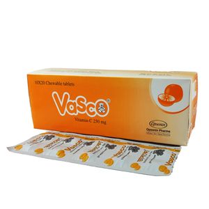 Vasco 250 mg Chewable Tablet Vasco 250 mg Chewable Tablet