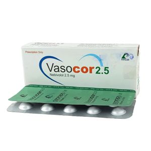Vasocor 2.5 mg Tablet