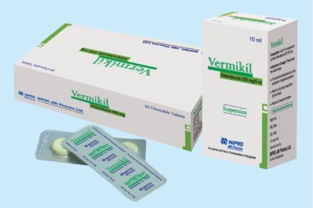 Vermikil 400 mg Chewable Tablet Vermikil 400 mg Chewable Tablet