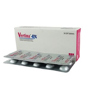 Vertina-DX 20 mg+20 mg Tablet (Extended Release)