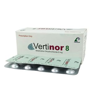 Vertinor 8 mg Tablet