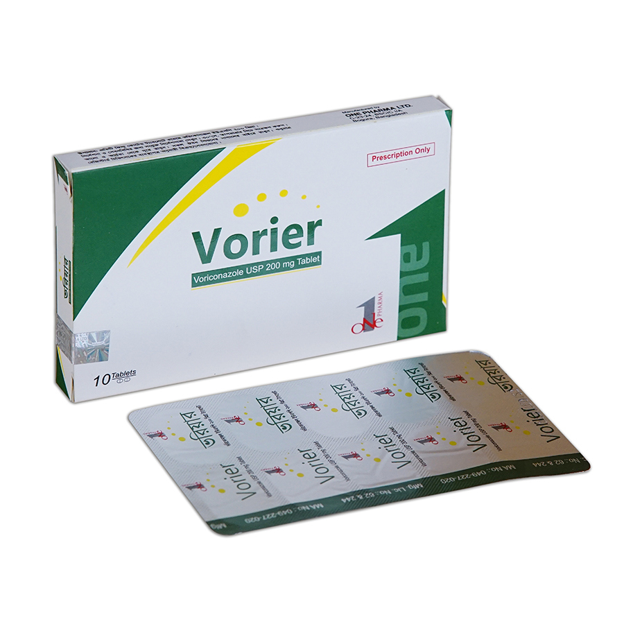 Vorier 200 mg Tablet Vorier 200 mg Tablet