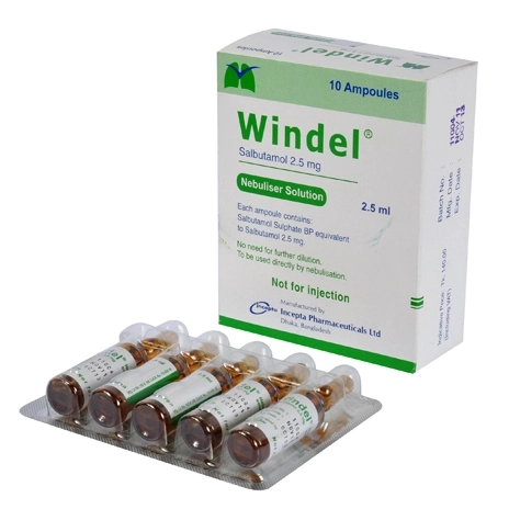 Windel 2.5 mg/3 ml Respirator Solution Windel 2.5 mg/3 ml Respirator Solution