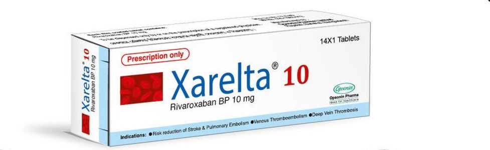 Xarelta 10 mg Tablet Xarelta 10 mg Tablet