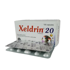 Xeldrin 20 mg Capsule (Enteric Coated Pellets) Xeldrin 20 mg Capsule (Enteric Coated Pellets)