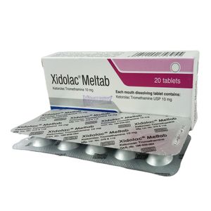 Xidolac Meltab 10 mg Dispersible Tablet