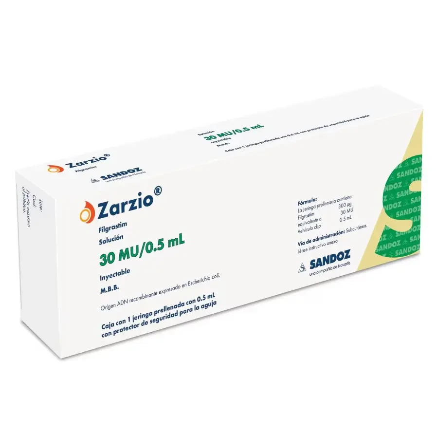 Zarzio 300 mcg/0.5 ml IV/SC Injection Zarzio 300 mcg/0.5 ml IV/SC Injection