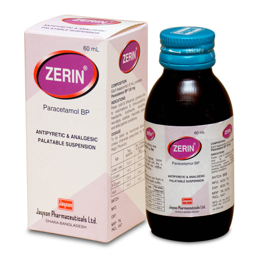 Zerin 120 mg/5 ml Oral Suspension Zerin 120 mg/5 ml Oral Suspension
