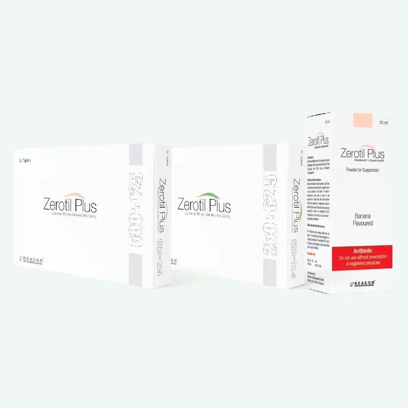 Zerotil plus (125 mg+31.25 mg)/5 ml Powder for Suspension Zerotil plus (125 mg+31.25 mg)/5 ml Powder for Suspension