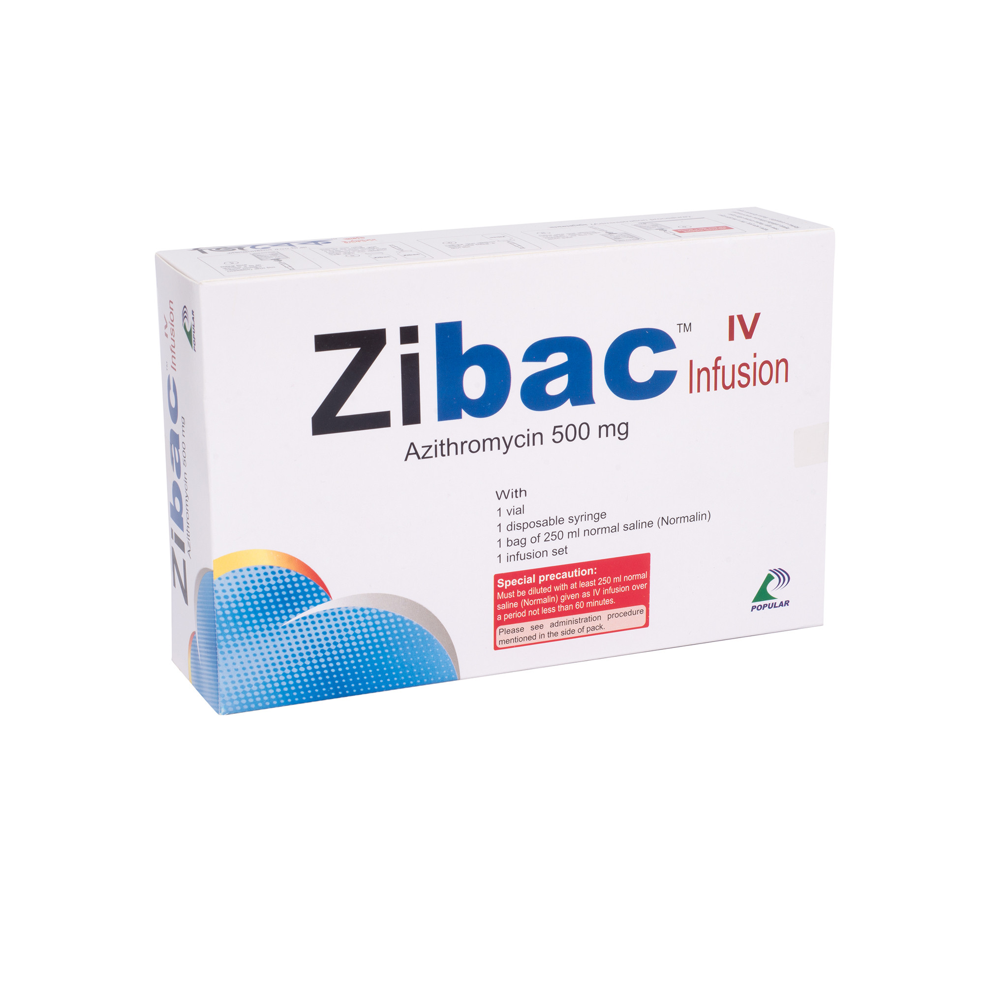 Zibac 500 mg/ml IV Infusion