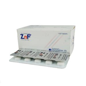 ZnF 5 mg+20 mg Tablet ZnF 5 mg+20 mg Tablet