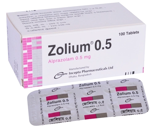 Zolium 0.5 mg Tablet Zolium 0.5 mg Tablet