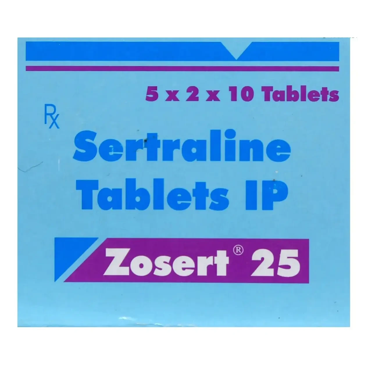Zosert 25 mg Tablet