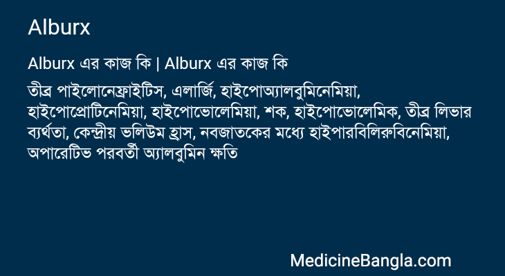 Alburx এর কাজ Alburx in Bangla