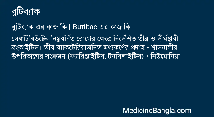 বুটিব্যাক এর কাজ বুটিব্যাক in Bangla