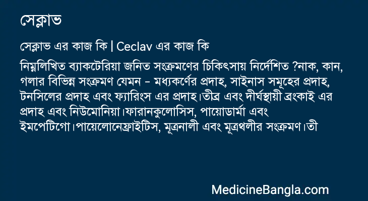 সেক্লাভ এর কাজ সেক্লাভ in Bangla