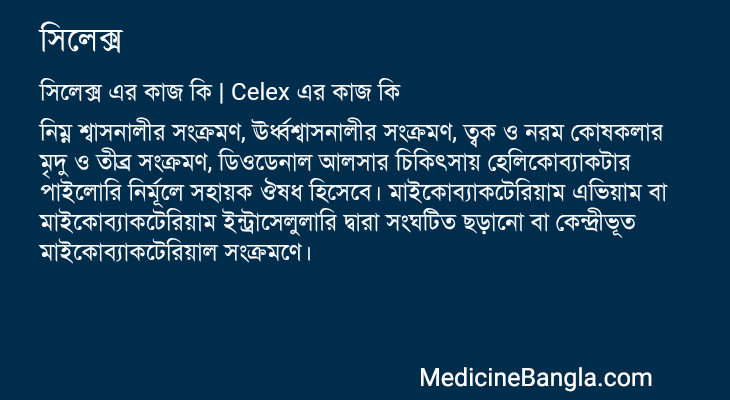 সিলেক্স এর কাজ সিলেক্স in Bangla