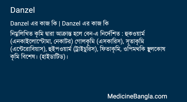 Danzel এর কাজ Danzel in Bangla