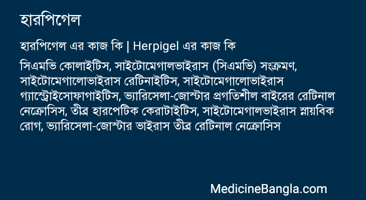 হারপিগেল এর কাজ হারপিগেল in Bangla