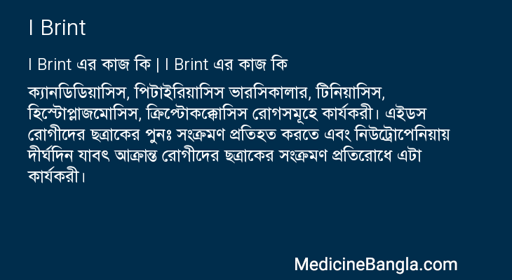 I Brint এর কাজ I Brint in Bangla