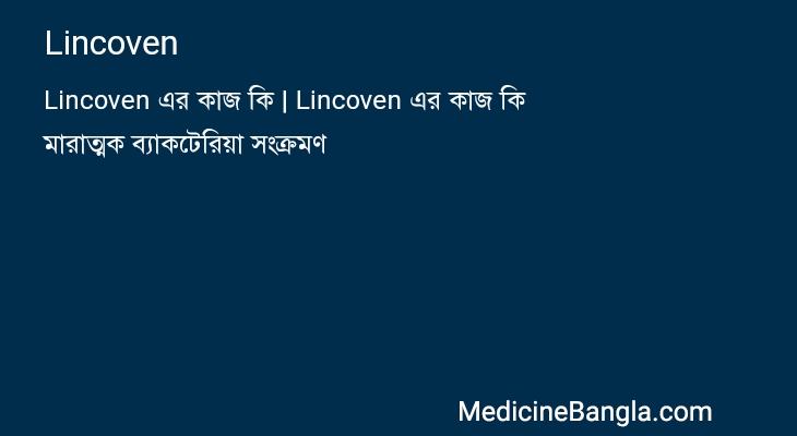 Lincoven in Bangla