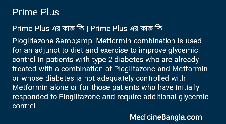 Prime Plus এর কাজ Prime Plus in Bangla
