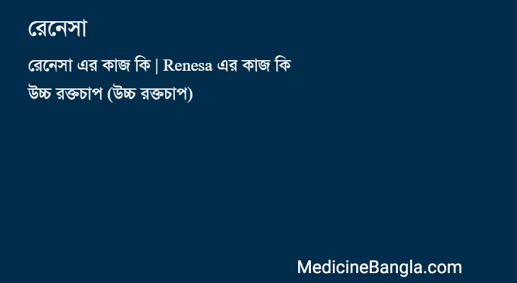 রেনেসা in Bangla