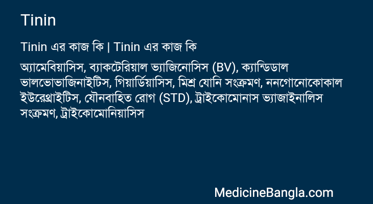 Tinin in Bangla