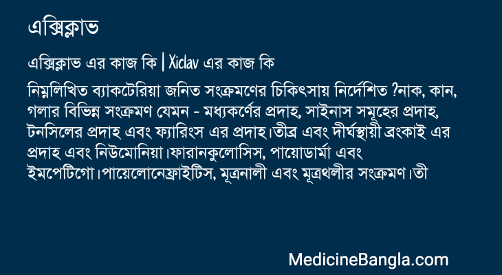 এক্সিক্লাভ এর কাজ এক্সিক্লাভ in Bangla