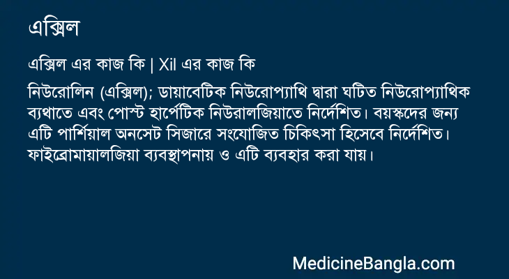 এক্সিল এর কাজ এক্সিল in Bangla